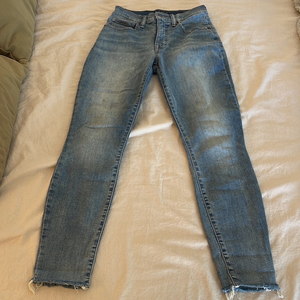 Lucky Brand size 27 (4) ankle length high rise skinny - Picture 7 of 8